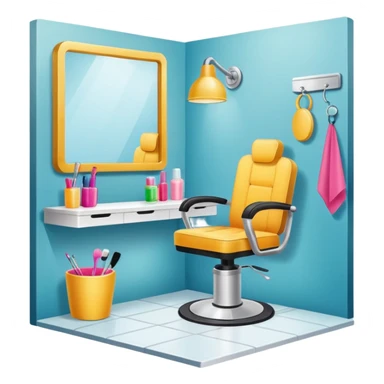 Beauty studio sticker