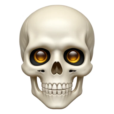 Gojo skeleton sticker