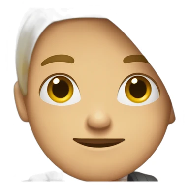 Woman hug man from behind sticker