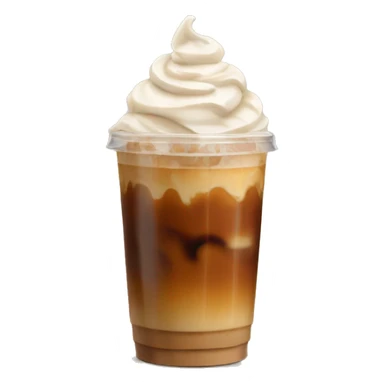caramel iced coffee sticker
