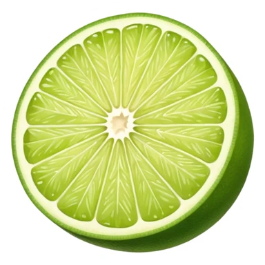 Lime Cut Fruit sticker