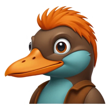 Perry The Platypus sticker