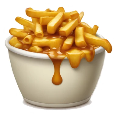 Poutine qui mange du poutine  sticker