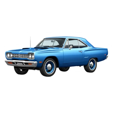 1969 roadrunner car sticker