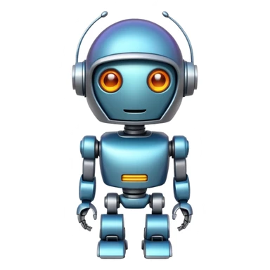 depict the concept of AI in a fun way sticker