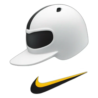 Nike logo black sticker