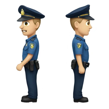 Policie sticker