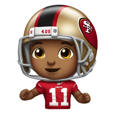 baby 49ers  sticker