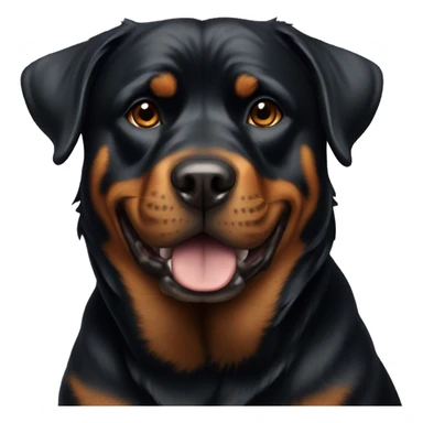 rottweiler dog sticker