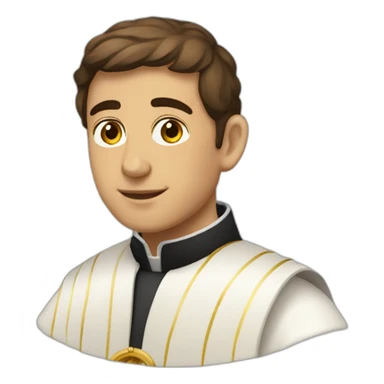 Sacerdote Italiano Joven sticker
