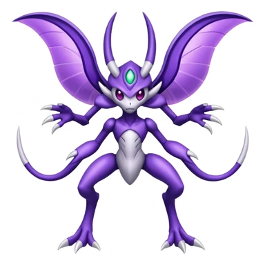 Genesect-Lunala-Fakémon-hybrid-creature (full body)  sticker