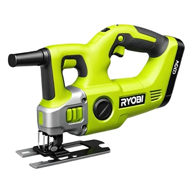 RYOBI ONE+ 18V Cordless Reciprocating saw battery emoji style sticker