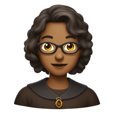 Sorcière brune 50 ans sticker