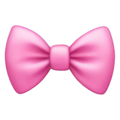The cutest pink bow sticker
