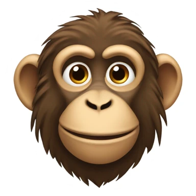 monkey with a nametag that says "finn" sticker