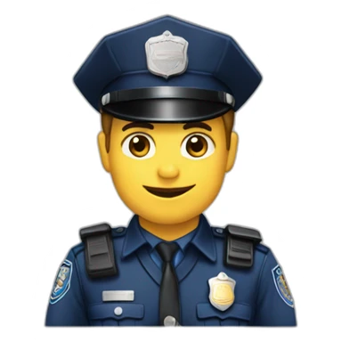 Voitur de police sticker