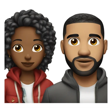 Yeat and drake in the studio sticker