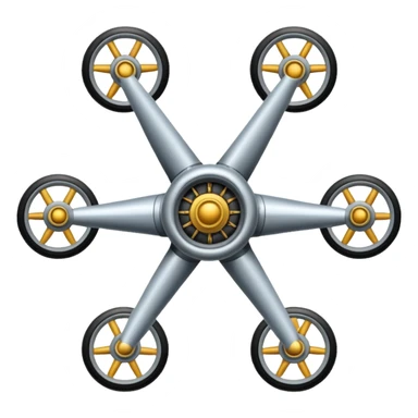 generate airplane landing gear sticker