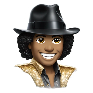Michael Jackson partying sticker