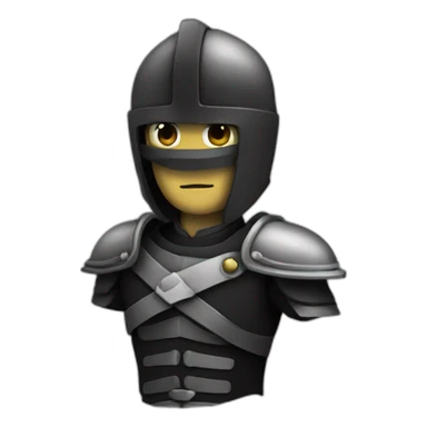 Chevalier noir  sticker