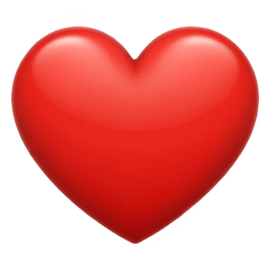 Heart half red and half black sticker