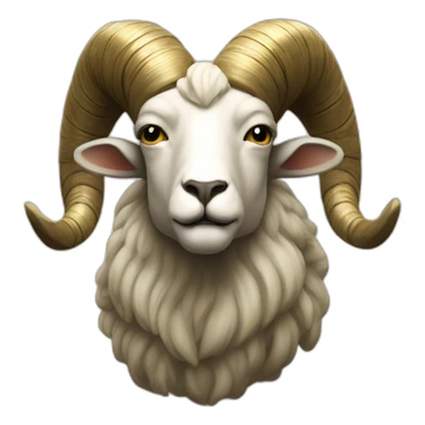 Ram god on rath  sticker