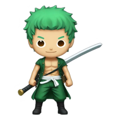 One piece roronoa zoro sticker