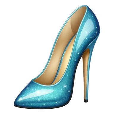 Sparkly stilettos sticker