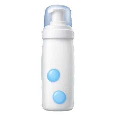 rectangular bottle foam cerave sticker