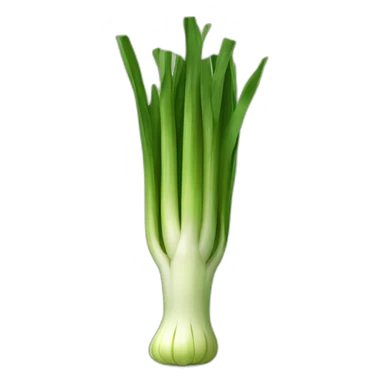 leek vegetable sticker