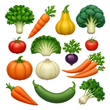 Veg name english  sticker