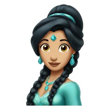 disney princess jasmine sticker