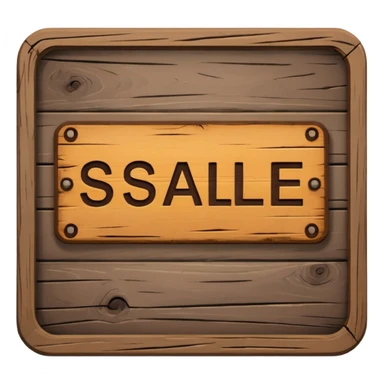 for sale sign sticker