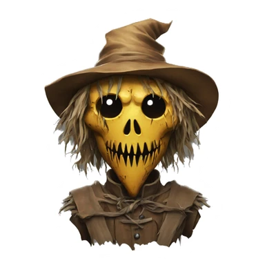 scarecrow from dungeons and dragons super realistic sticker