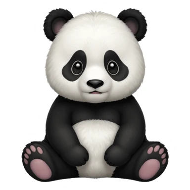 Panda roux sticker