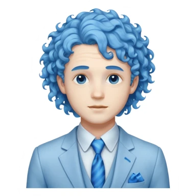 ethereal-pastel-transparent-translucent-gorgeous-spectral-dark-greyish-whitish-gloomy-man-with-blue-curly-hair-with-a-beautiful-creme-suit sticker