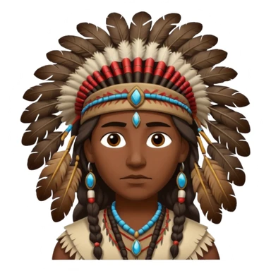 native american sticker