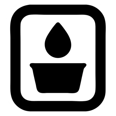 A sauce in a fast food packaging with a green background sticker