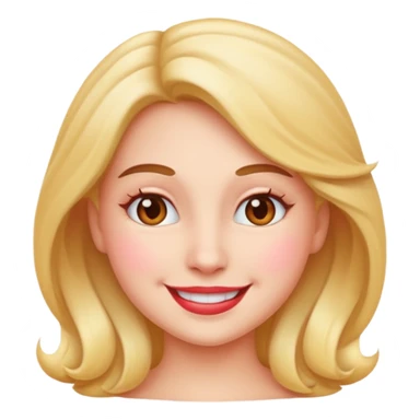 Emoji coquette sticker