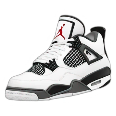 10000 dollar Jordan 4 sticker