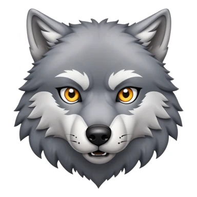 alpha wolf sticker