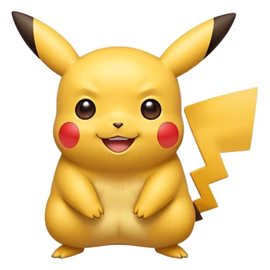pikachu smilie sticker