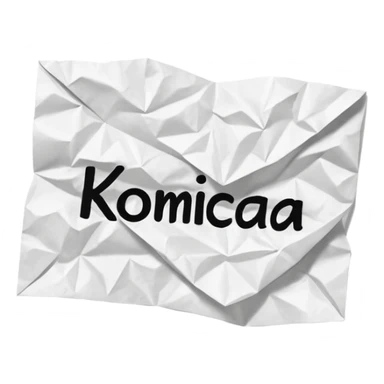 A piece of paper where the word is written “комиссия»  sticker