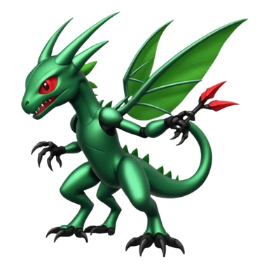 Scizor-Scyther-Grovyle-Darkrai-Fusion sticker