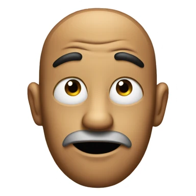 Emoji giving a side-eye sticker