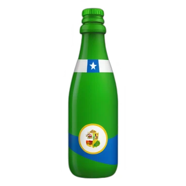 bottle-green-asturias-flag sticker