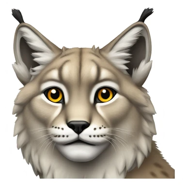Canadian-lynx full body sticker