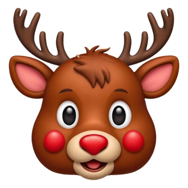 Rudolph the red nosed reindeer  sticker
