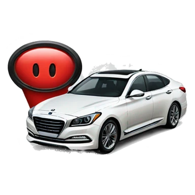 Hyundai genesis sticker