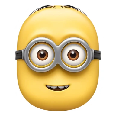 Minions nose sticker